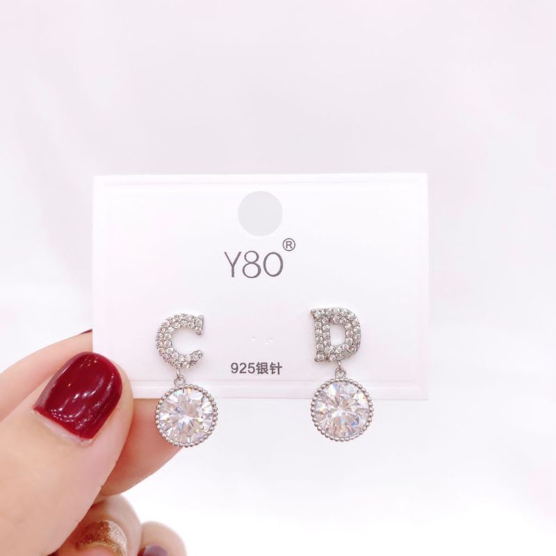 Anting Silver925 Perak Premium Quality 03 Anti Karat Anti Alergi Earring at010