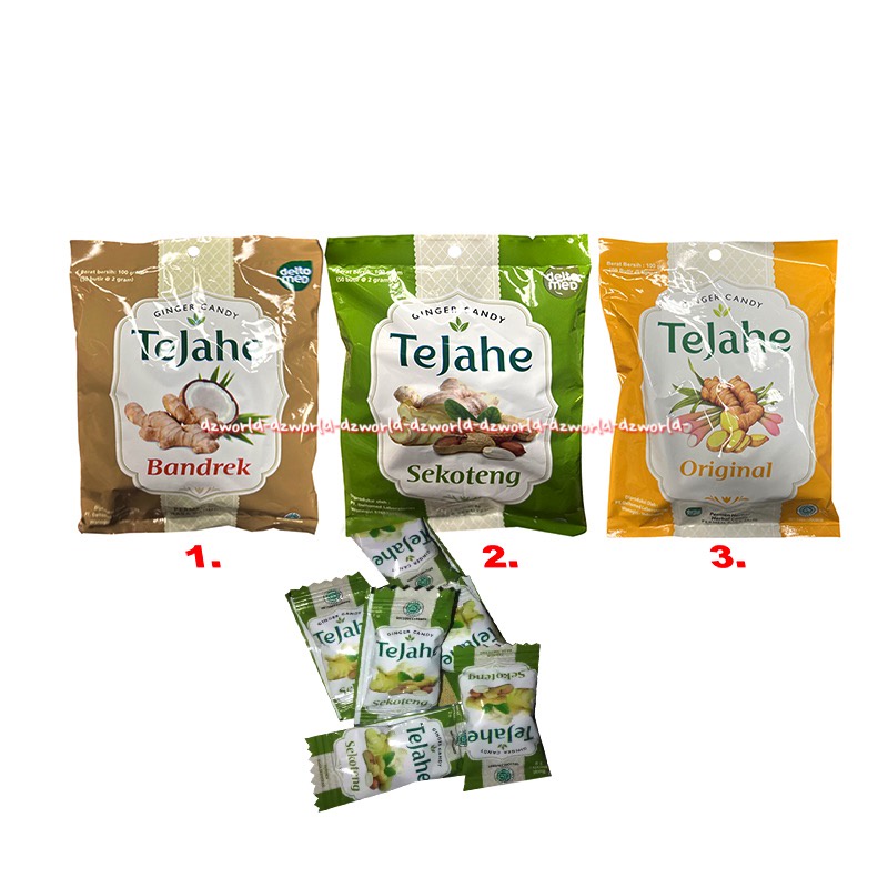

Tejahe Ginger Candy 50butir Badrek Sekoteng Original Permen Rasa Jahe Pedas Teh Jahe Gingers Candies Cendi Candi Tehjahe Deltomed