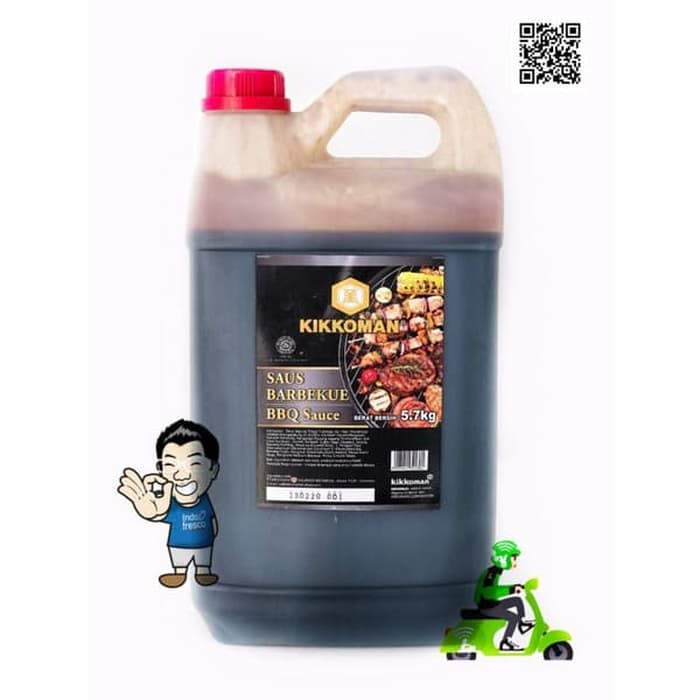 

Kikkoman Honey BBQ Sauce-Saus Barbekue Halal 5.7Kg KHUSUS GOSEND