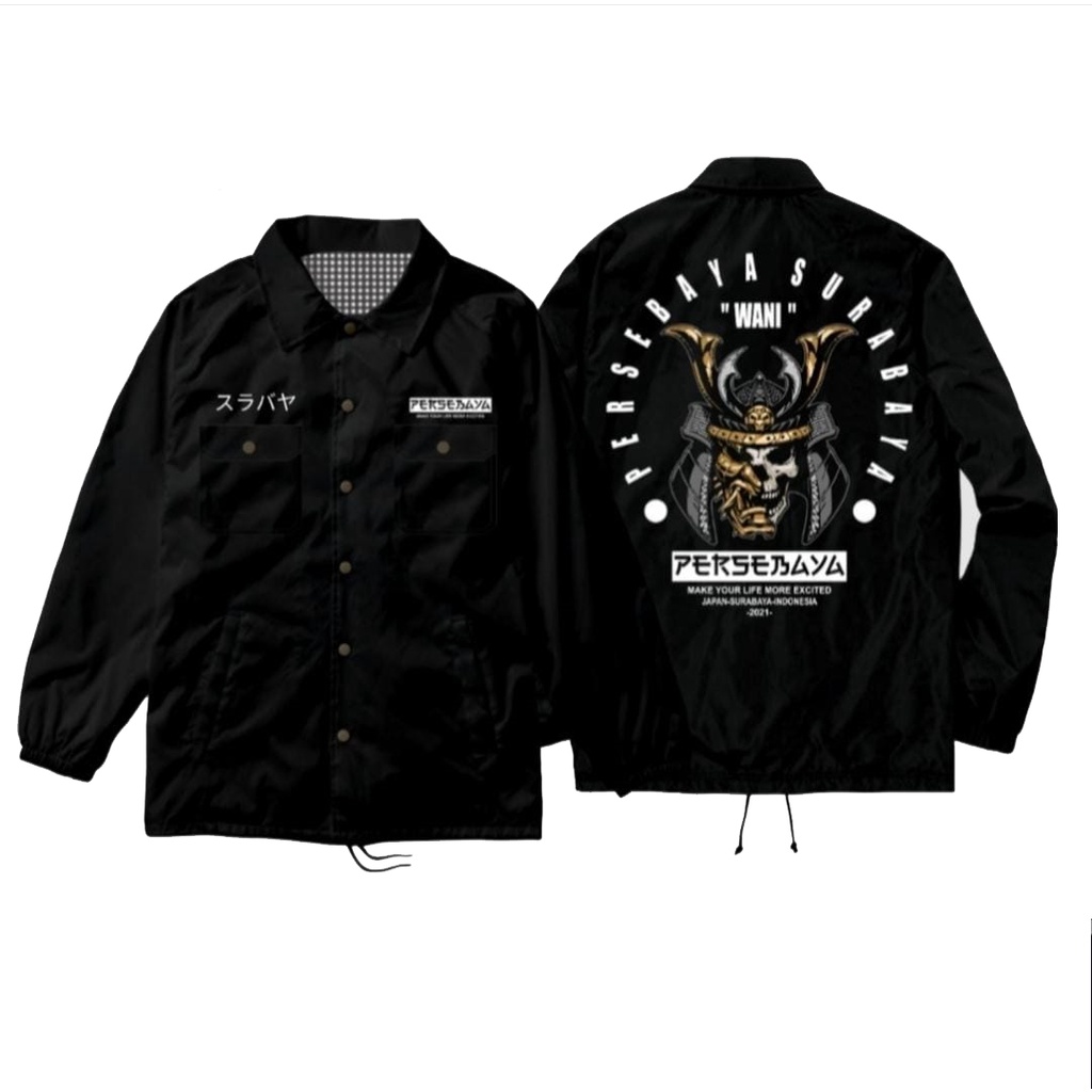 JAKET BONEK JAKET PERSEBAYA COACH