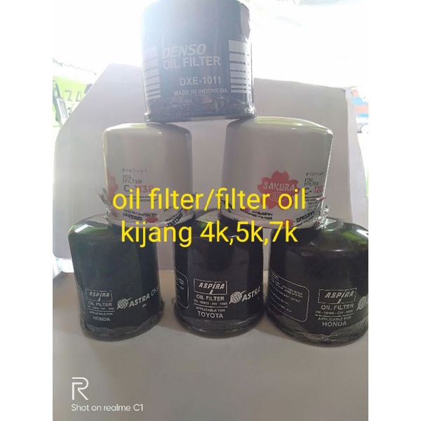 oil filter/filter oil kijang super,kijang grand,kijang kapsul