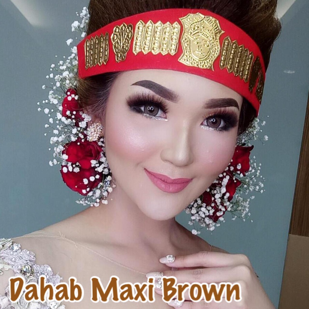 MAKI SOFTLENS MIMUS WARNA DAHAB COLOR MAXI