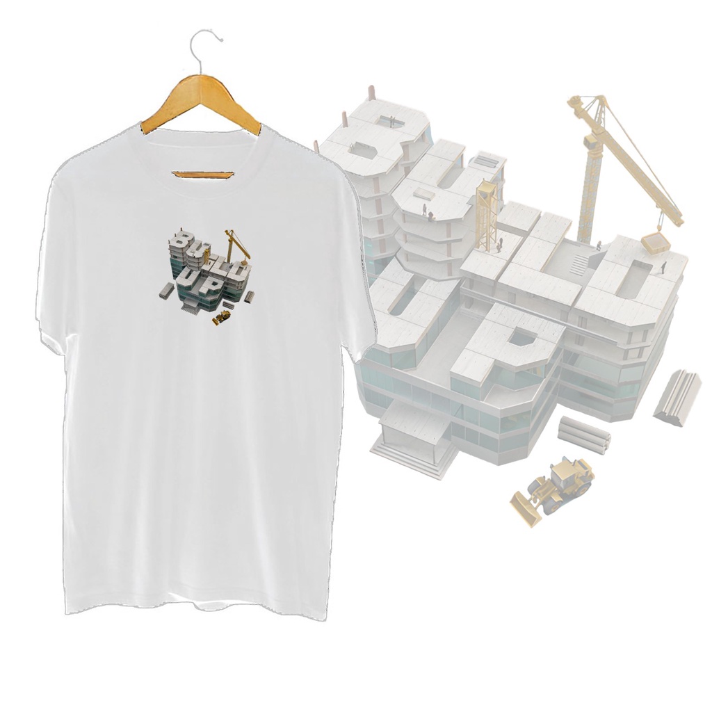 KAOS OVERSIZE BUILD UP T-SHIRT