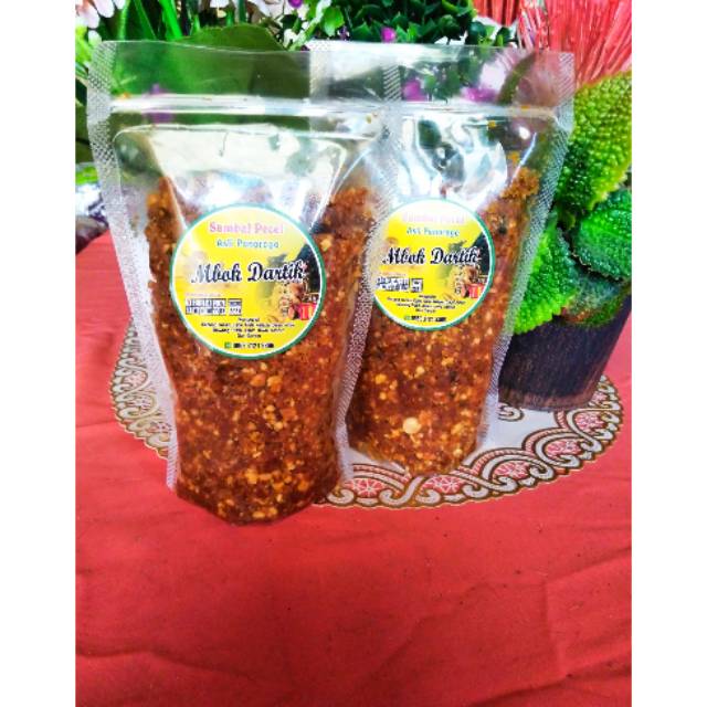 

Sambel pecel Ponorogo 200 gram pedas sedang