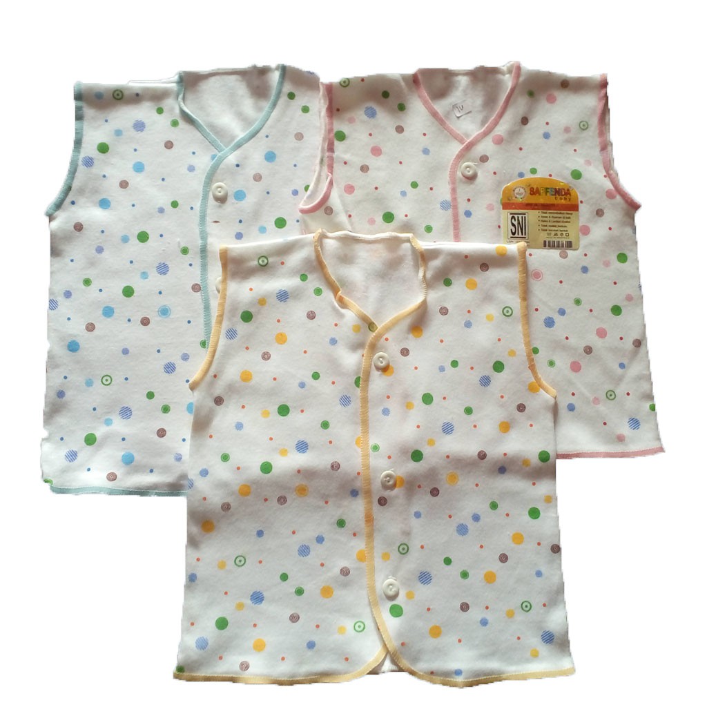 3 Pcs Baju  Bayi  Kutung Merk  Saffenda SNI Shopee Indonesia 