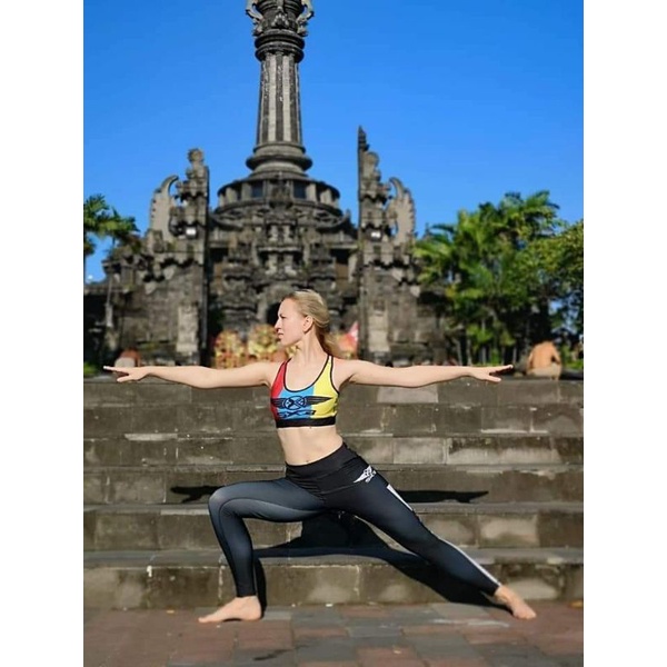 Pakaian Olahraga Wanita SXB BESTNICE ADIDAS SPORT BRA AND LEGGING