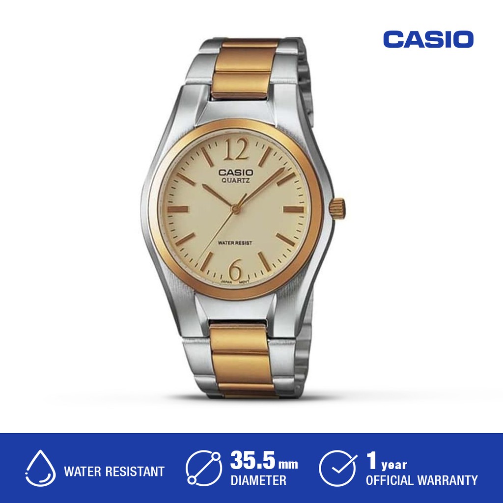 Casio Jam Tangan Pria MTP-1253SG-9ADF