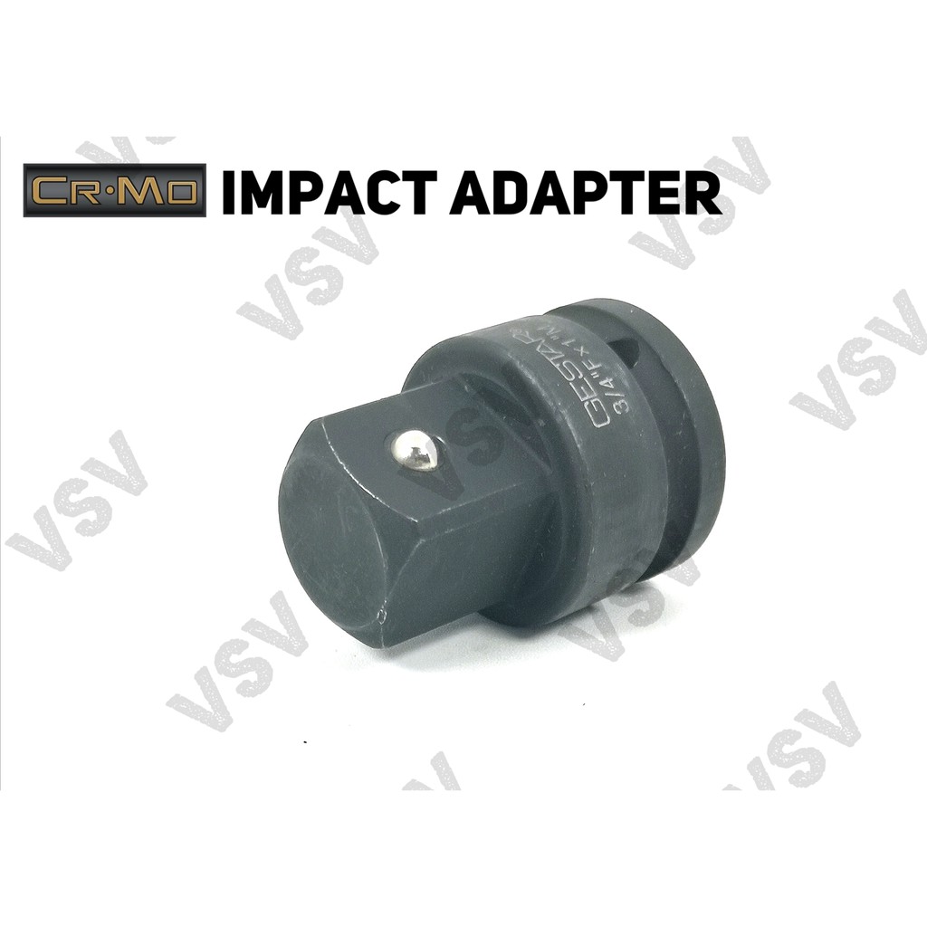 Gestar Impact Adapter 3/4&quot;F x 1&quot;M Adaptor Shock impact Sambungan Sok