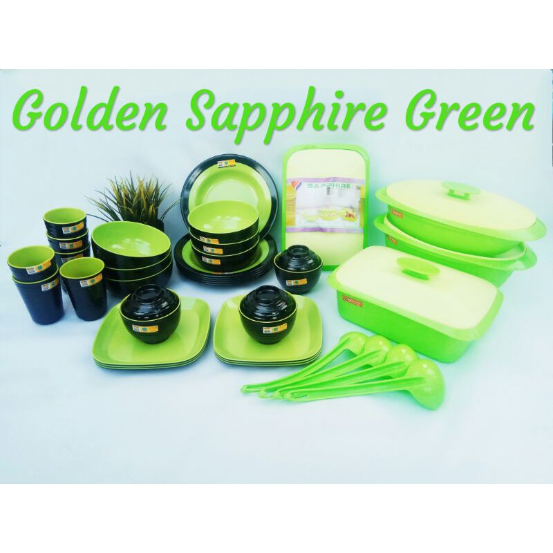 Golden Sapphire Set