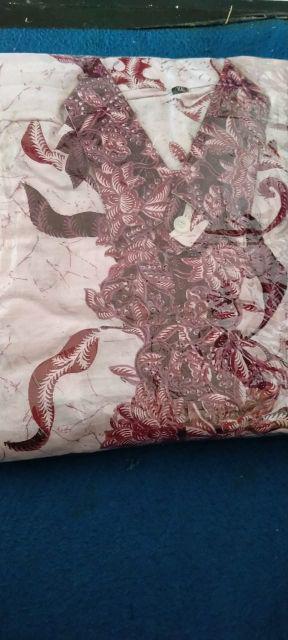 ( Couple Keluarga ) Batik Couple Keluarga Sania Ruffle Ori Ndoro Jowi Dnt - Mega