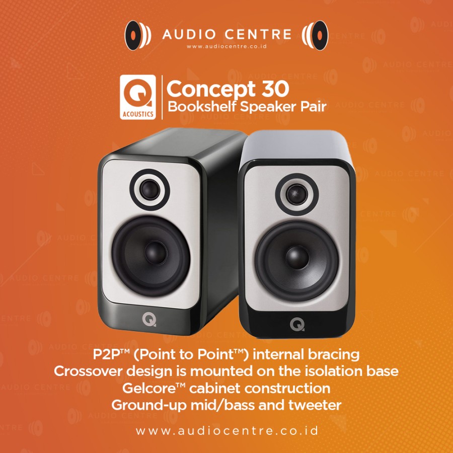 Q Acoustics Concept 30 Bookshelf Speaker