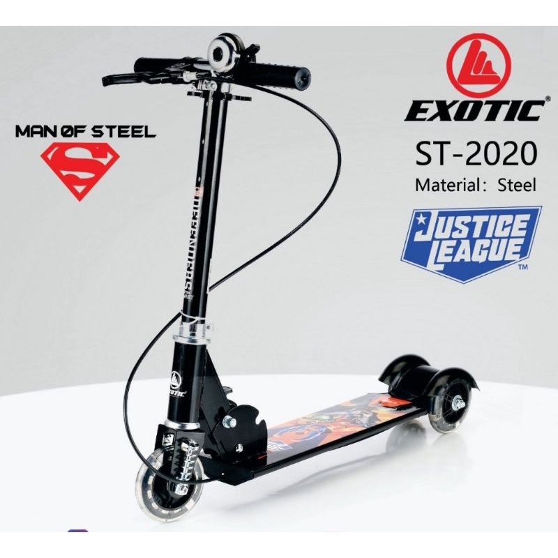 Skuter Exotic ST 2020 &amp; Happiness Mainan Anak Scooter Otoped