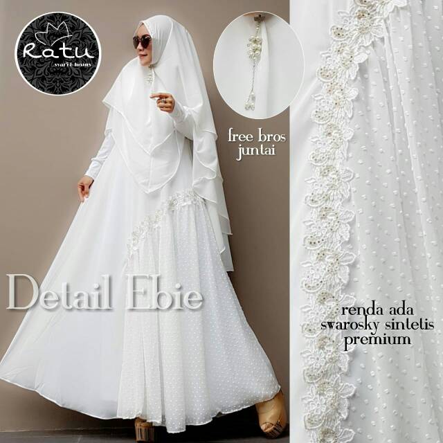 Gamis syari mewah pesta murah solo