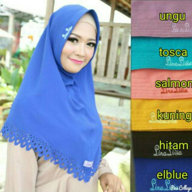 Jilbab Instan Hijab Instant Kerudung Bergo Linalivia Alisa