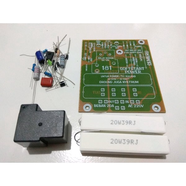 Auto Softstart Power Amplifier 181 DIY Kit