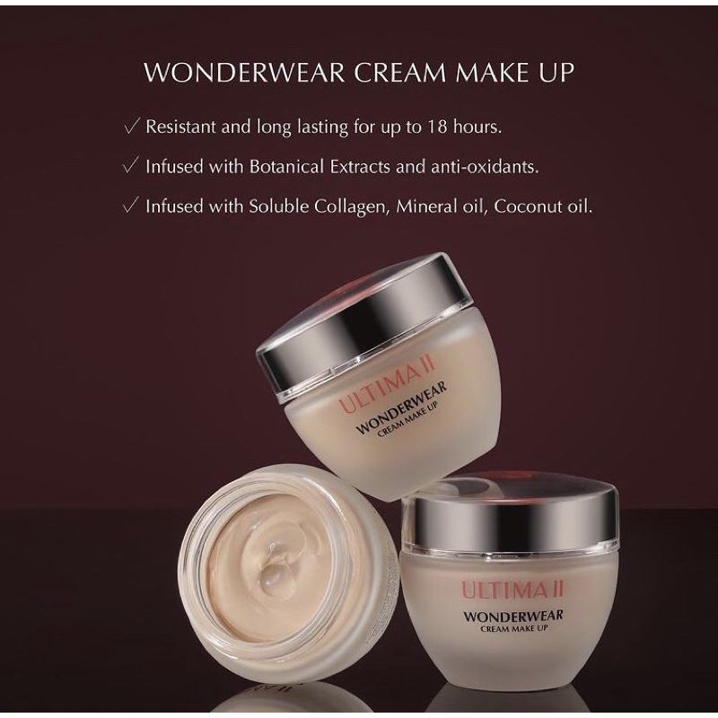 ULTIMA II FOUNDATION WONDERWEAR CREAM