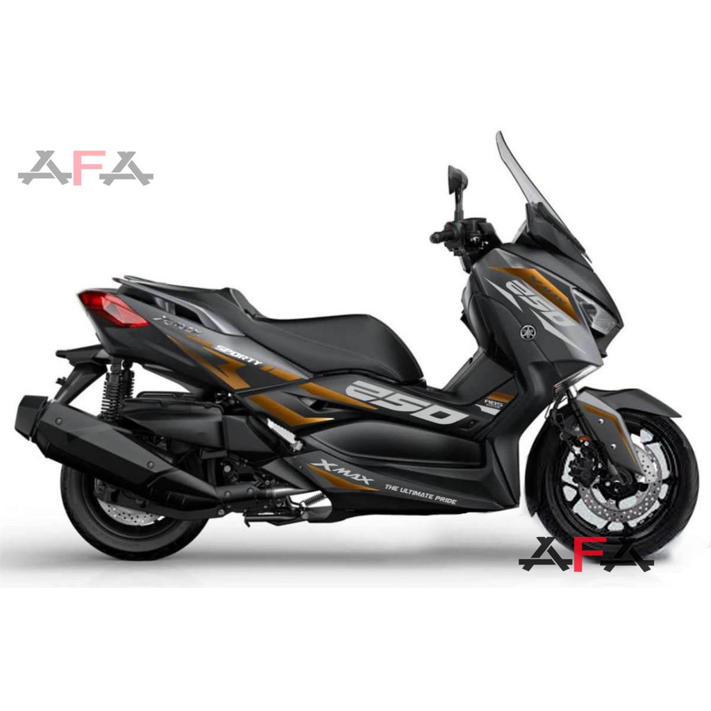 Stiker Motor - Sticker Cutting - for Yamaha XMAX - stiker keren - yamaha XMAX - sticker XMAX cooper