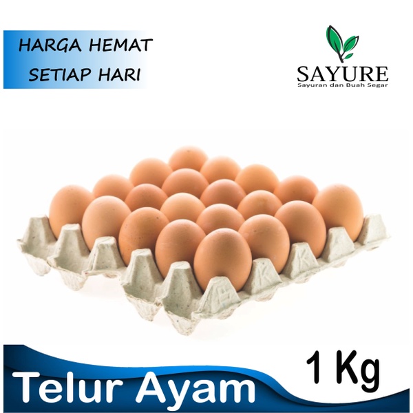 

TELUR AYAM NEGERI 1 KG