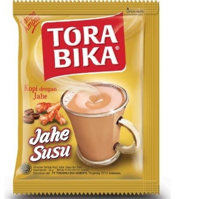 

Torabika Jahe Susu 10 Sachet