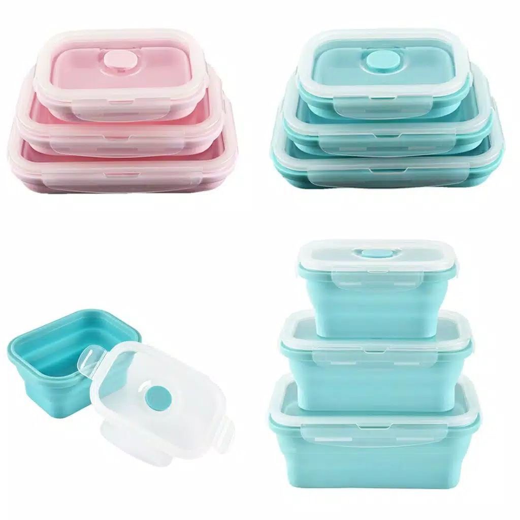 FOLDABLE LUNCH BOX / Tempat makan lipat