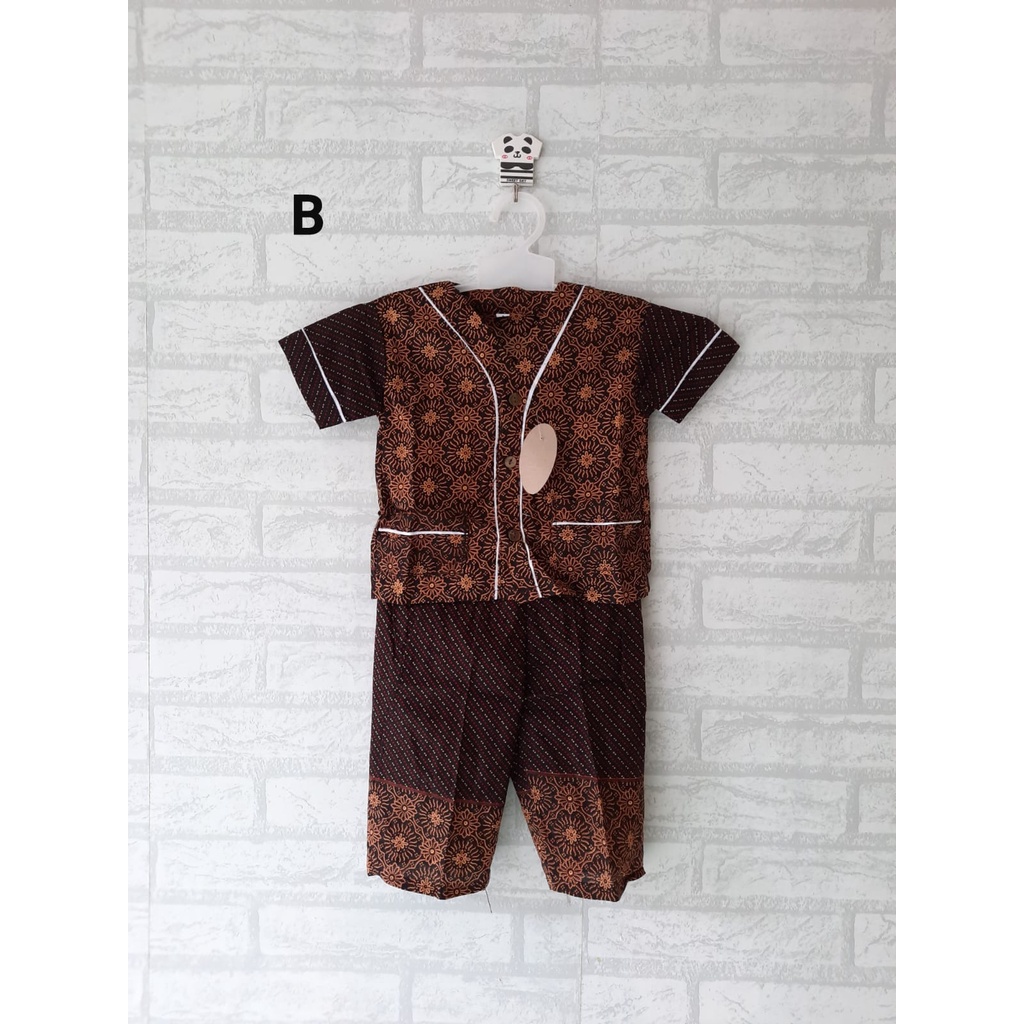 SETELAN PIYAMA BATIK ANAK