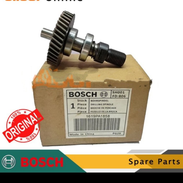 spindel bor gsb 550 Bosch ori - as kepala bor gsb 550 bosch - gear gsb dtj