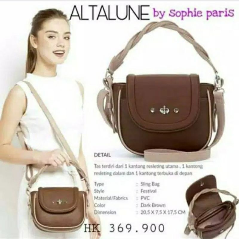 tas slempang altalune sophie Martin Paris
