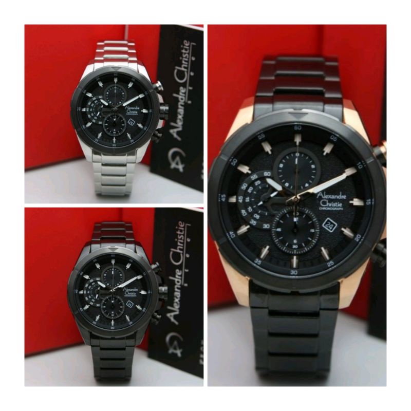 Jam Tangan Pria Alexandre Christie AC6508/AC 6508 Original