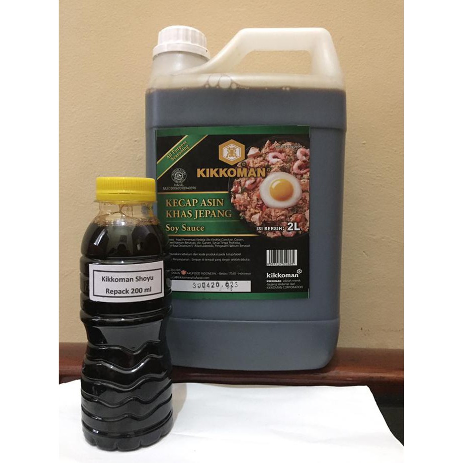 

Mmwir656- Kikkoman Soy Sauce 200Ml Kemasan Repackkecap Asing Khas Jepang Halal 626F