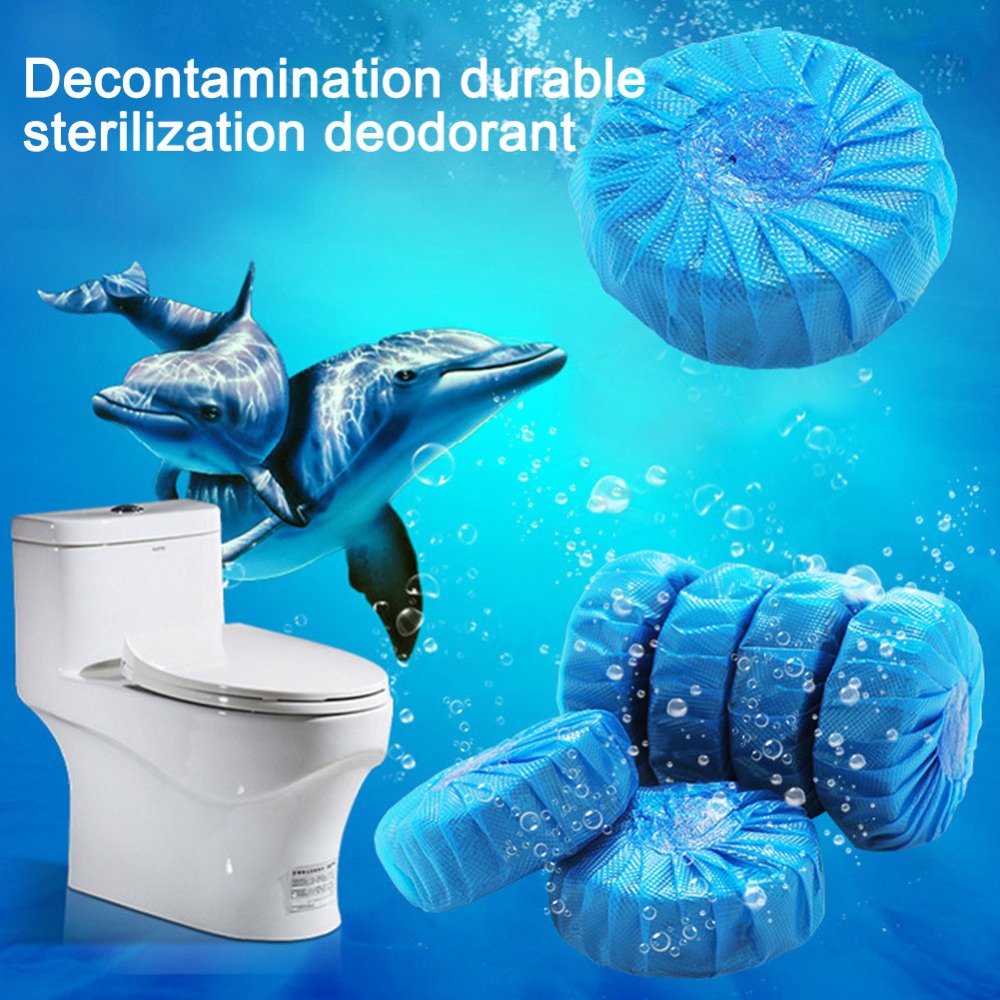 Tablet Biru Pembersih Toilet Karbol Sibiru Penyegar Kloset Bau Cleaner Anti Jamur WC