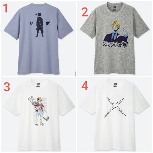 Kaos One Piece Uniqlo