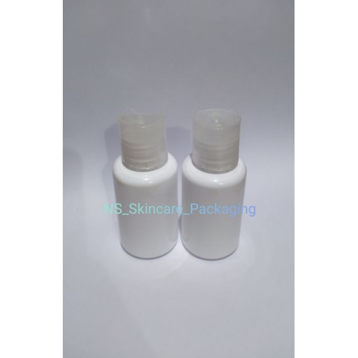 Botol presstop / disctop 60ml / 70ml tubular