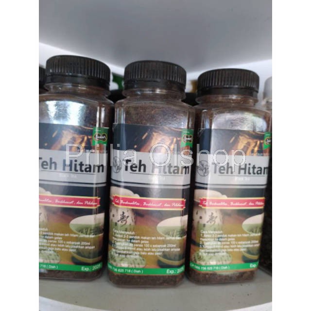 

[TEH JAMUS] Teh Hitam Tubruk 100 gr, Minuman Kesehatan Herbal Instan Alami