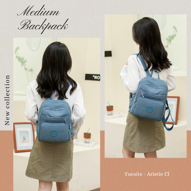 TAS RANSEL YUESITE ARISTIE MEDIUM BACKPACK SEDANG IMPORT CYUTEBAGS