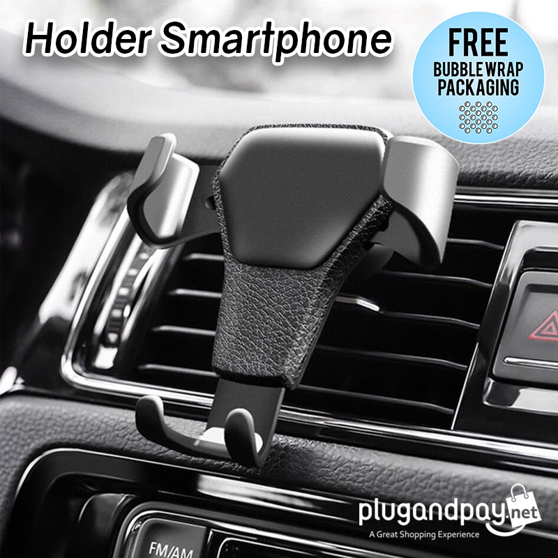 Smartphone Air Vent Car Holder AC Mobil Mounting Handphone HP - pnp gadget