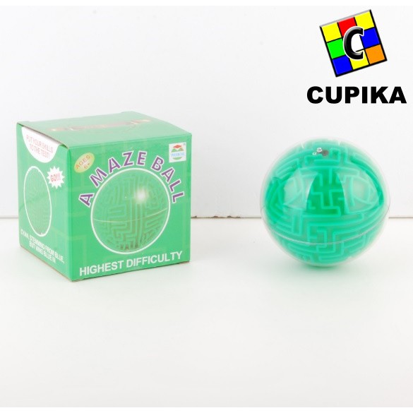 Rubik 3x3 Ball Puzzle 3D Bola Teka Teki mainan Anak murah Biru