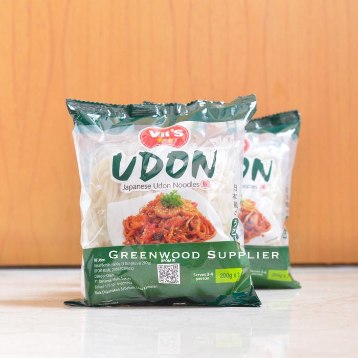 

impor-mie- vits udon noodle 200g - 1 pack (isi 3 pcs) -mie-impor.