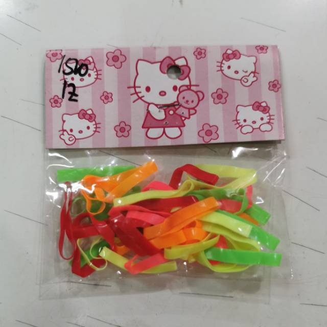 

Karet jepang rambut 6pak isi @3.5gr