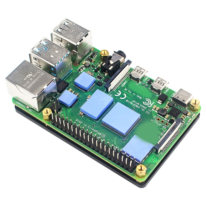 Btsg Wearproof Copper Heatsink Cooling Fan Thermal Pendingin Pembuangan Panas Untuk Raspberry Pi 4B
