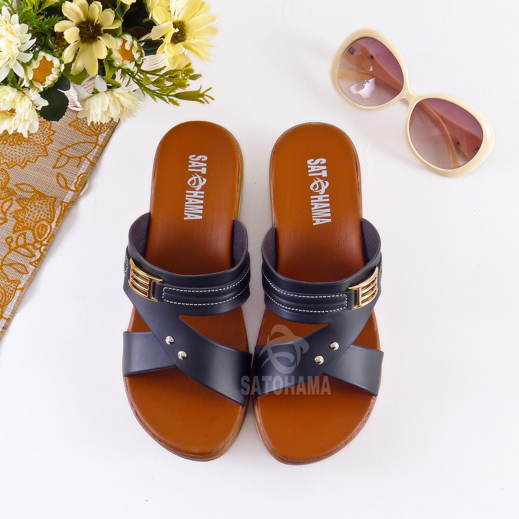 Satohama Sandal Wanita Wedges MK - 09