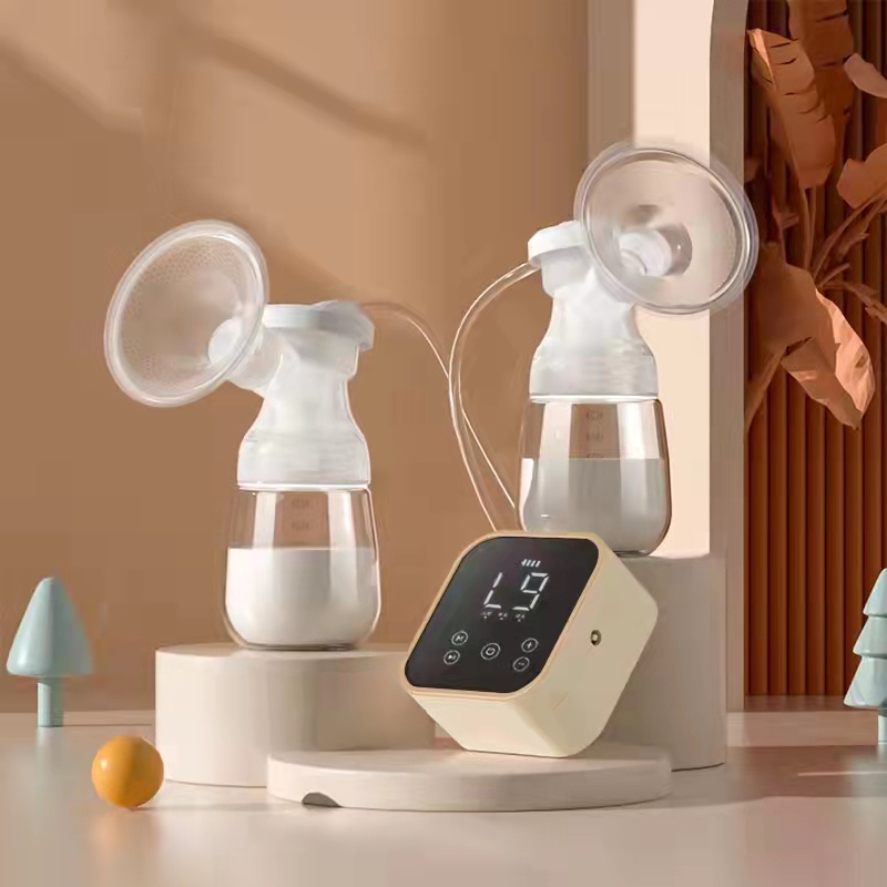 [Garansi&amp;hadiah] Double Electric Breast Pump rechargeable / Pompa Asi Elektrik Ganda