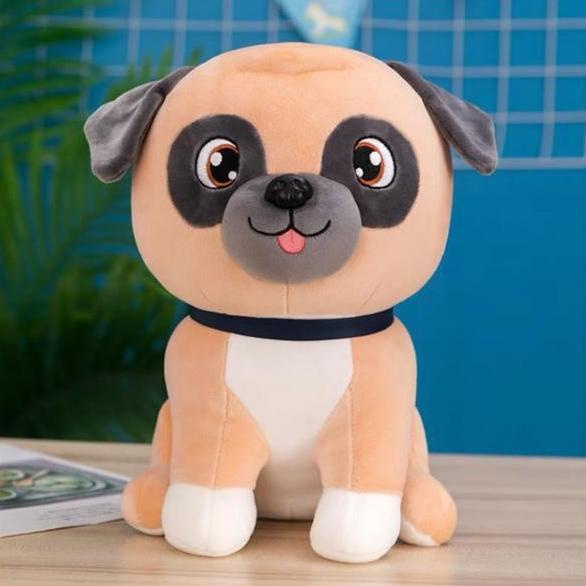 BONEKA ANJING PUG BABY 45CM BONEKA PUG BABY IMPORT BARU