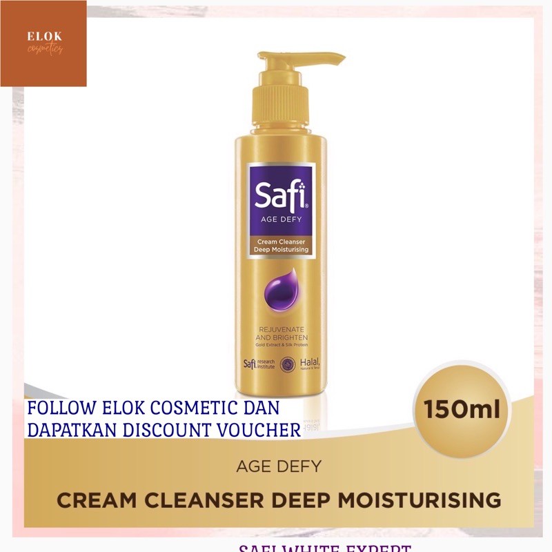 ELOK - SAFI AGE DEFY CREAM CLEANSER DEEP MOISTURISING