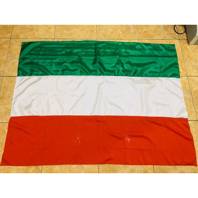 BENDERA HIJAU-PUTIH-MERAH/BENDERA PSS SLEMAN/BENDERA CUSTOM/MINI FLAG COSTOMM PRINTING
