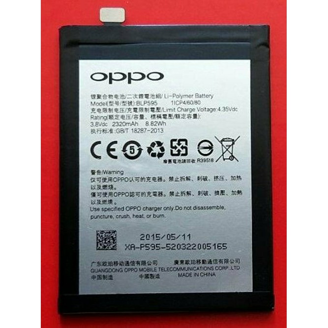 Baterai Battery Batre Original OPPO BLP595 BLP-595 ( R7 ,R7T , R7C )