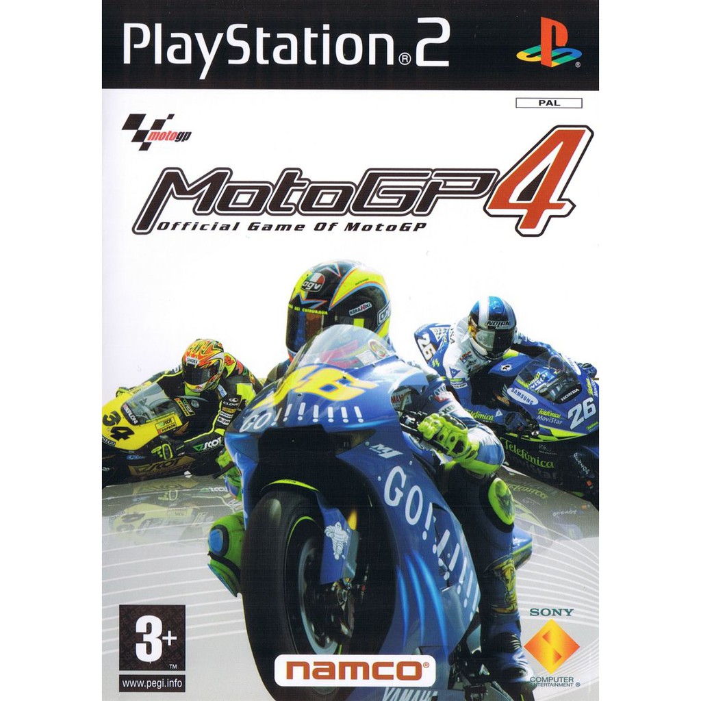 DVD Kaset Game PS2 Moto GP 4