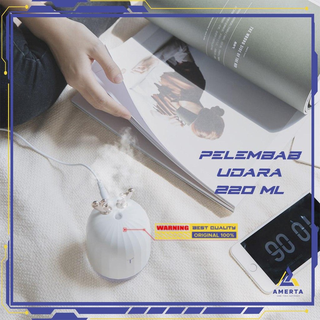 Alat Pengharum ruangan  | 3Life Air Humidifier Pelembab Udara Aromatherapy 220ml