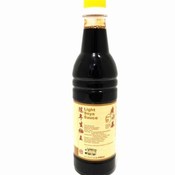 

Light Soya Sauce Kwong Cheong Thye 640ml - Soy Sauce - Kecap Asin