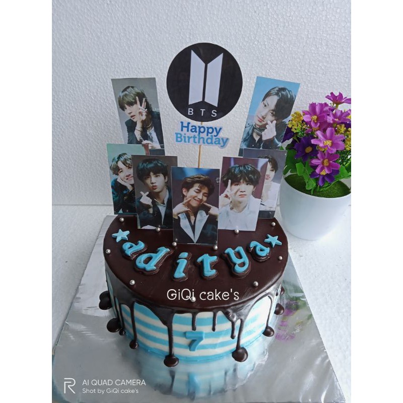 

kue ultah BTS
