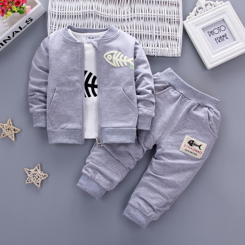 Baju Pakaian Anak Bayi Laki Cowok Harga Murah Import Jaket 3in1 BBD023